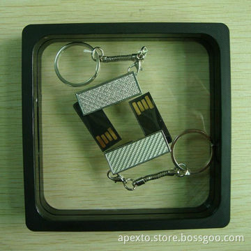 Twist USB Flash Drive with Packaging, 8GB, Supports Plug-and-play Function, OEM/ODM Orders Welcomed